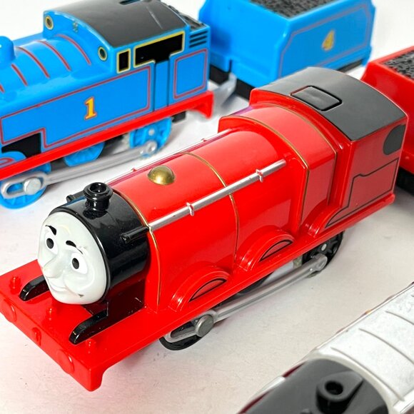 Thomas Trackmaster Train Lot Thomas FLynn Spencer James + Tenders - Picture 5 of 11